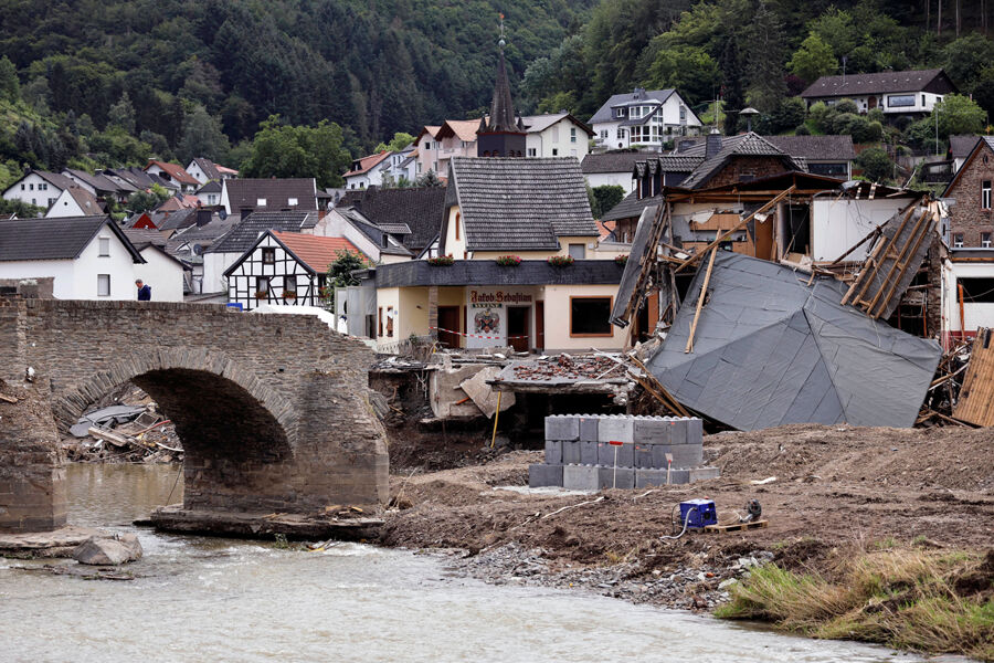 Un año de las inundaciones que desbordaron a Alemania