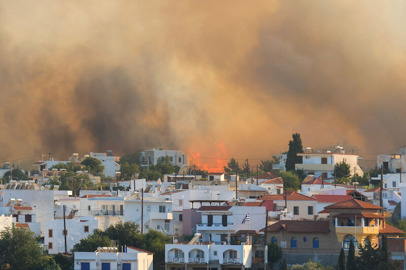 La destrucción aumentada: lluvias torrenciales después de un megaincendio