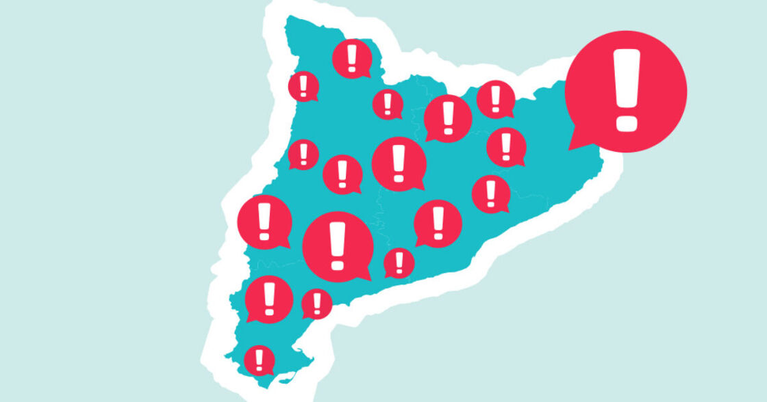 [MAPA] 92 Conflictos ambientales abiertos en Catalunya