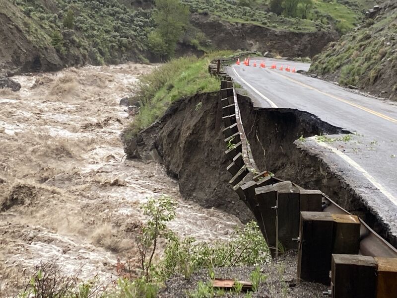 Inundaciones «sin precedentes» obligan a cerrar el Parque Nacional de Yellowstone (EE.  UU.)