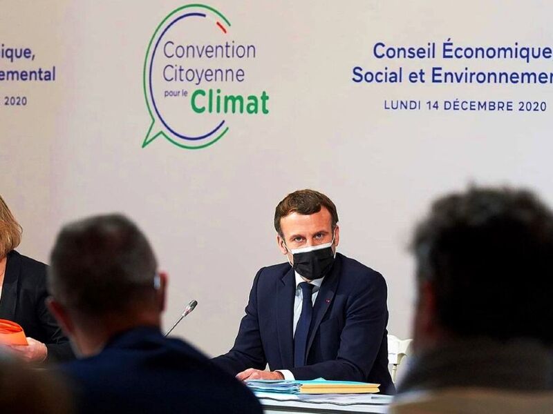 Macron quiere darle un toque ‘verde’ a la Constitución francesa