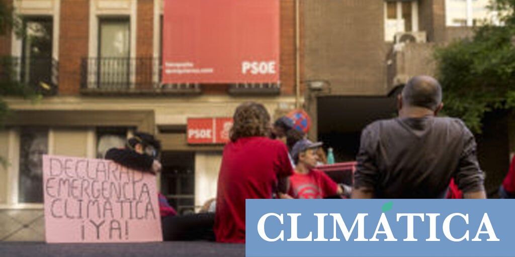 El PSOE incluye la declaración de emergencia climática en su propuesta para formar gobierno