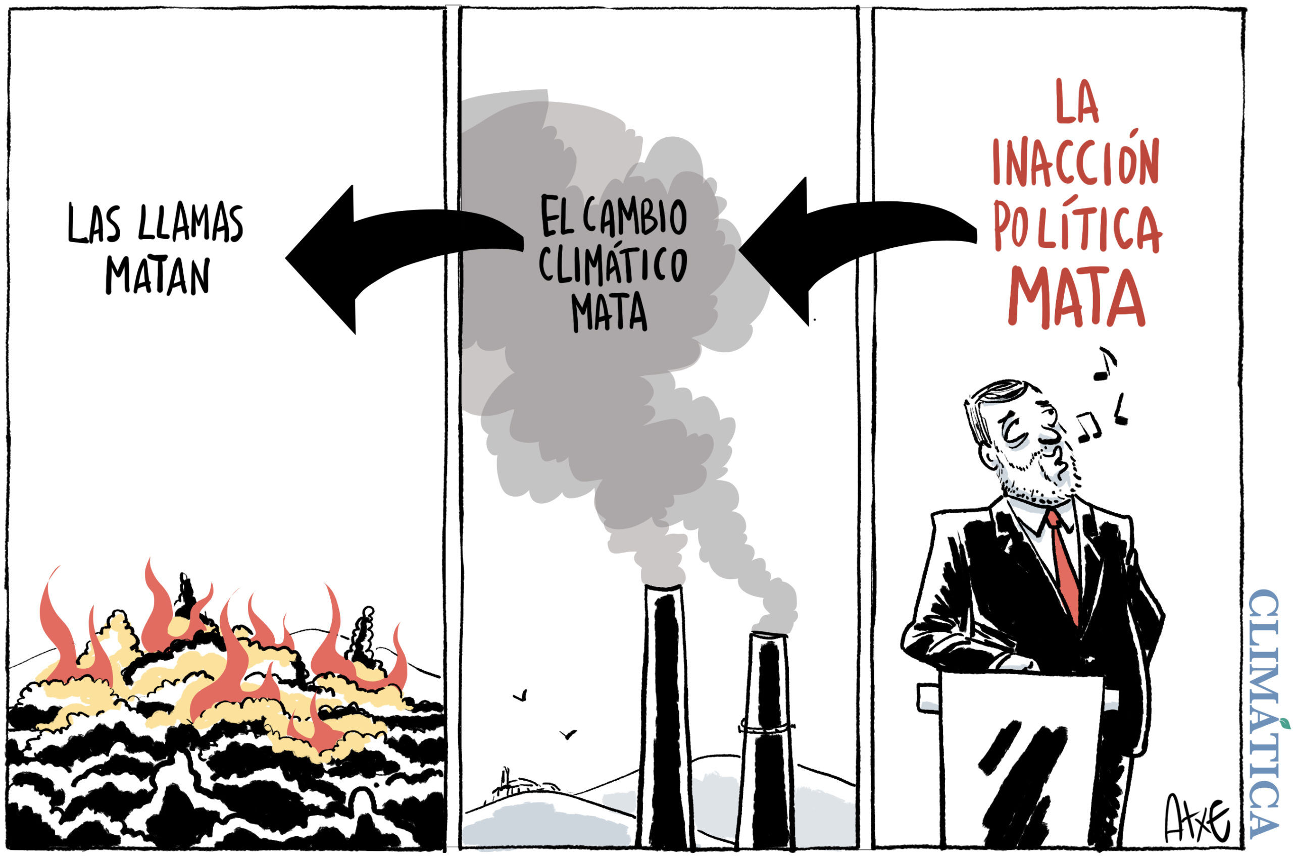 El cambio climático mata