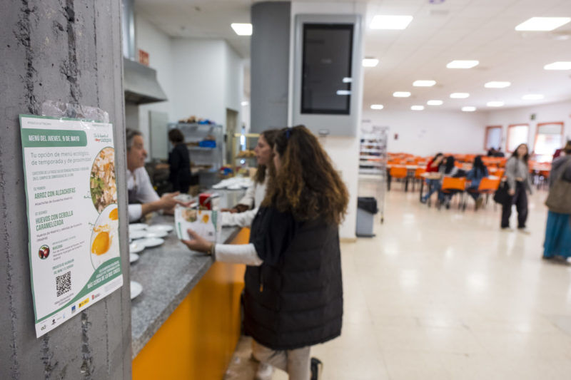 De la huerta a los comedores universitarios de Madrid