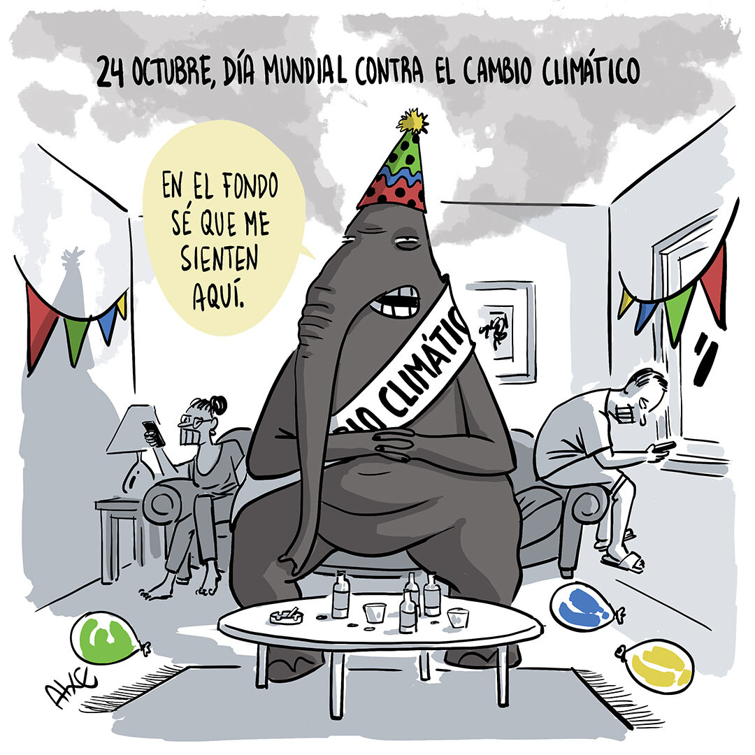 El cambio climático en la habitación