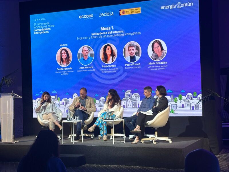 Sólo dos de cada diez comunidades energéticas cuentan con instalaciones de autoconsumo en funcionamiento